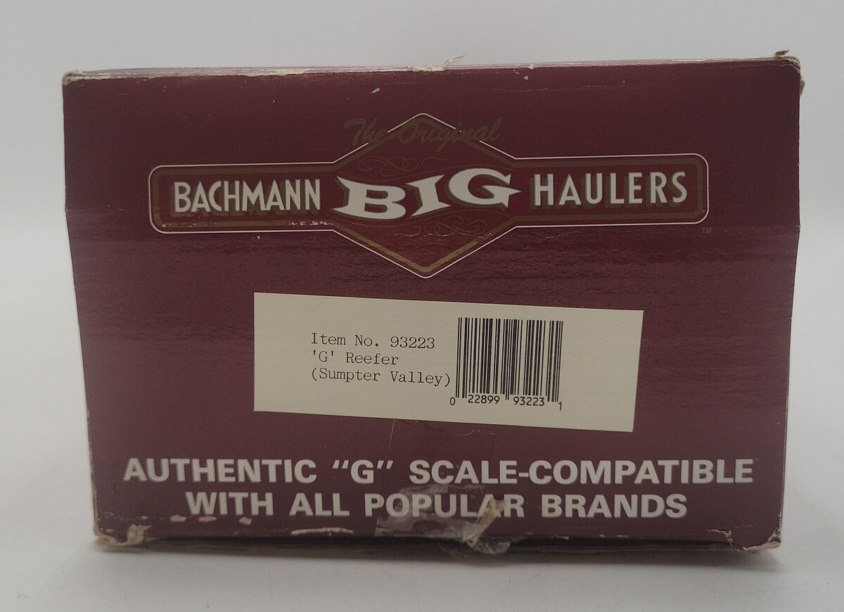 Bachmann 93223 G Sumpter Valley Reefer Car #3 EX/Box