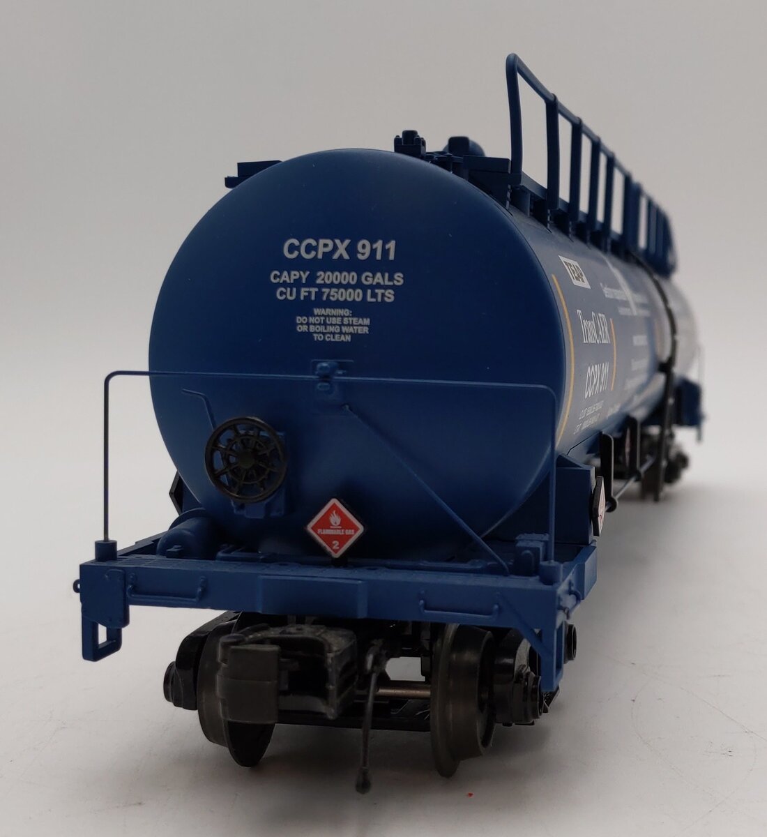 MTH 30-73453 O Teap TransCAER 33,000 Gallon Tank Car #911 VG