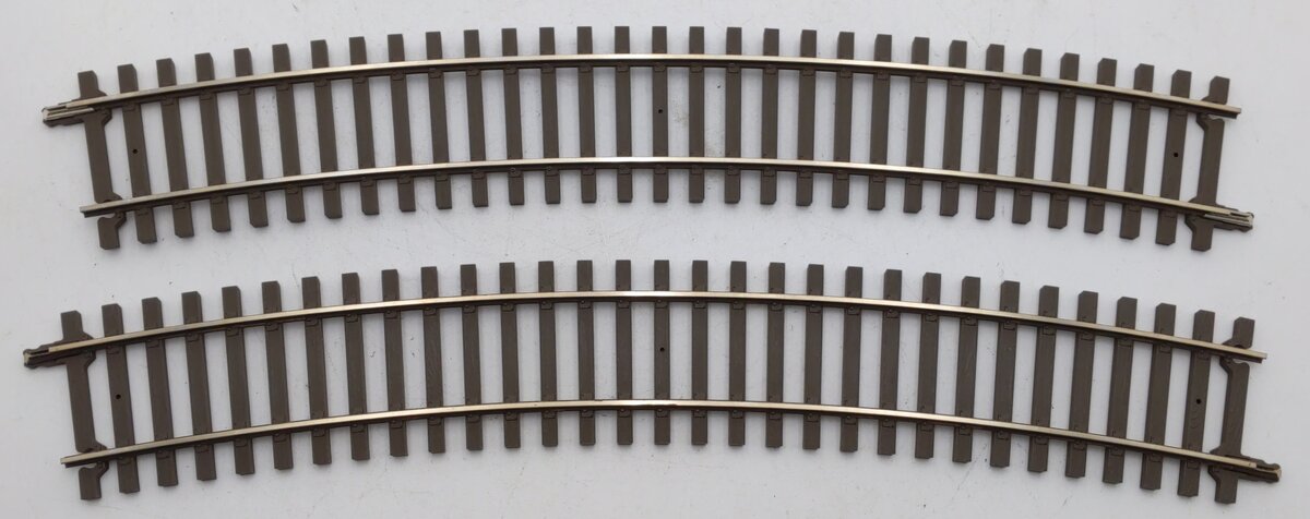 Atlas 7062 O Code 148 2-Rail Nickel Silver 36" Radius Full Curved Track (10) EX