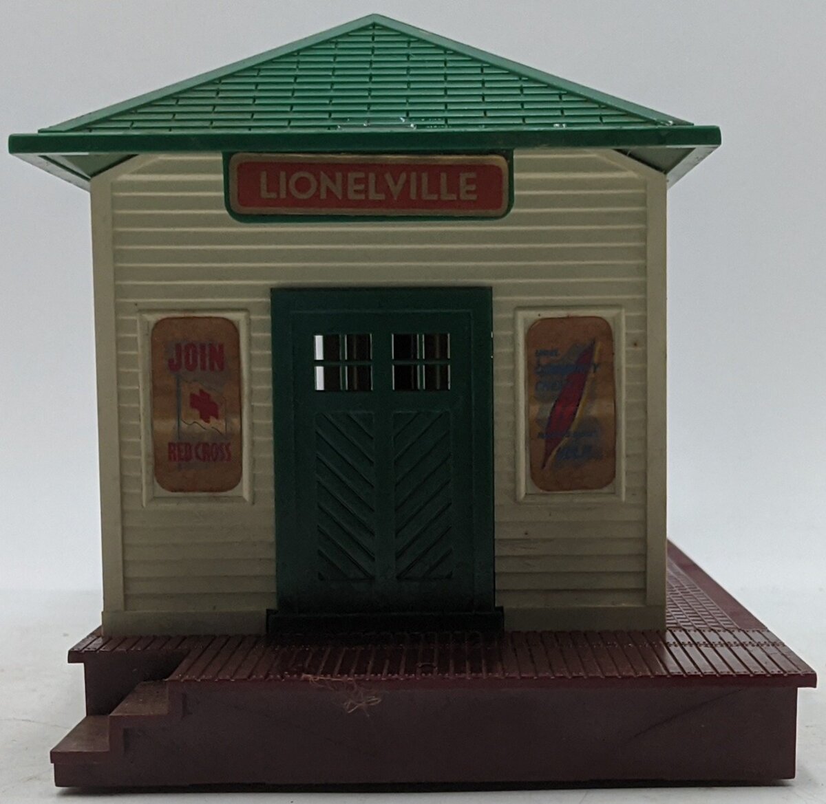 Lionel 256 Vintage O Illuminated Freight Station VG