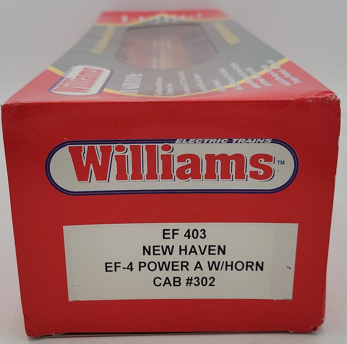 Williams 41602 O New Haven EF-4 Rectifier Electric Locomotive #302 EX/Box
