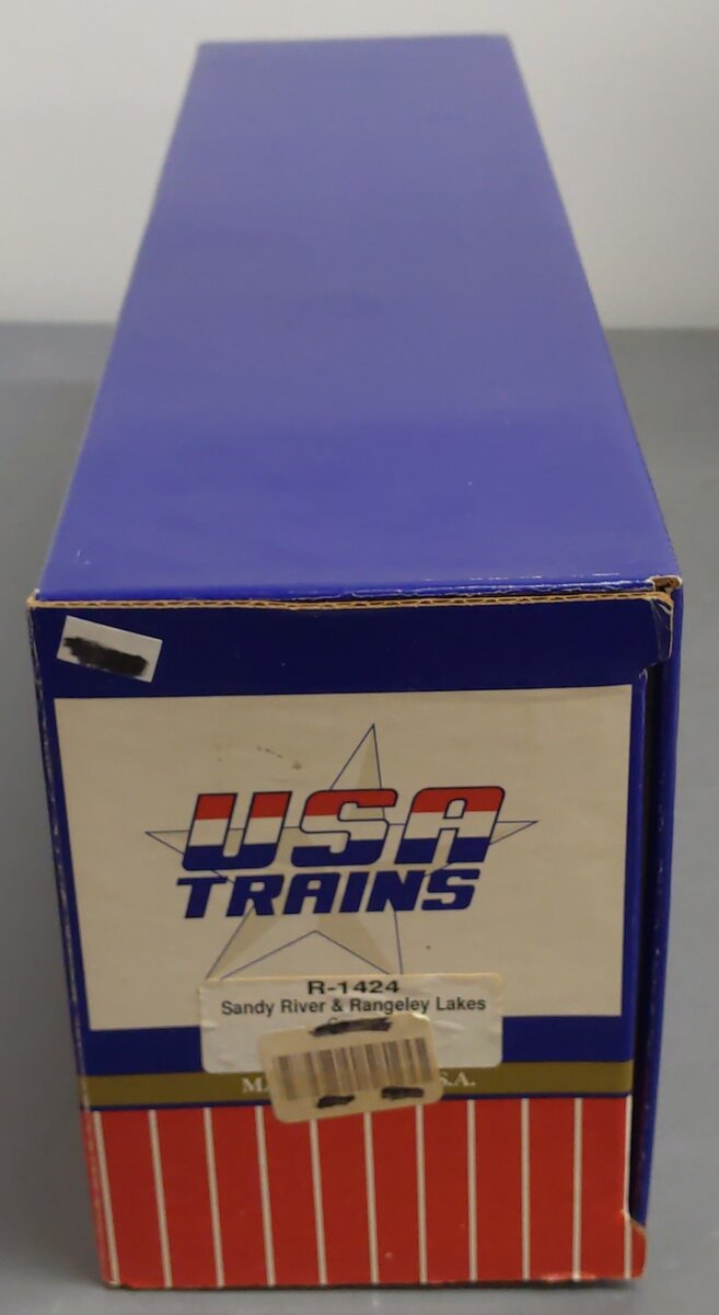 USA Trains R1424 G Sandy River & Rangeley Lakes Boxcar EX/Box