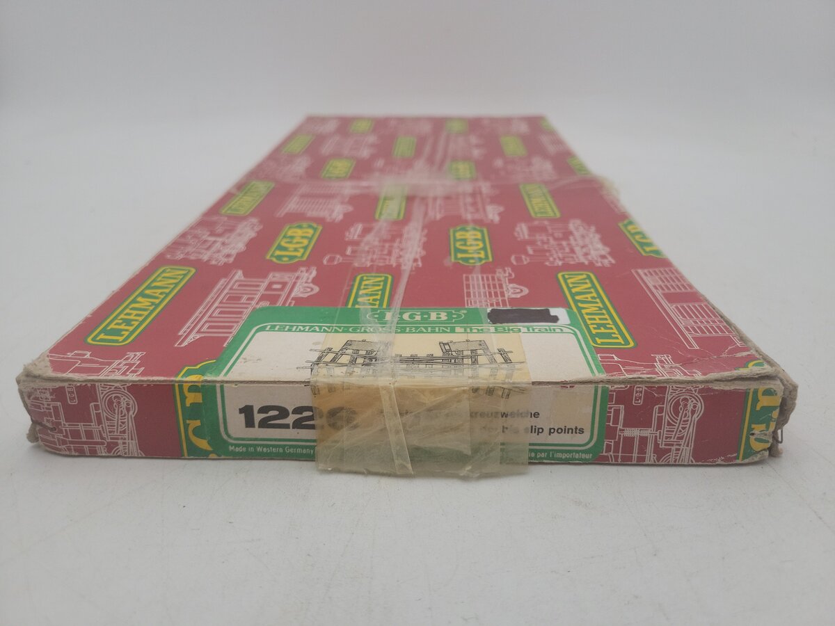 LGB 1226 G Gauge Electric Double Slip Switch Turnout Track with Switch Motor EX/Box
