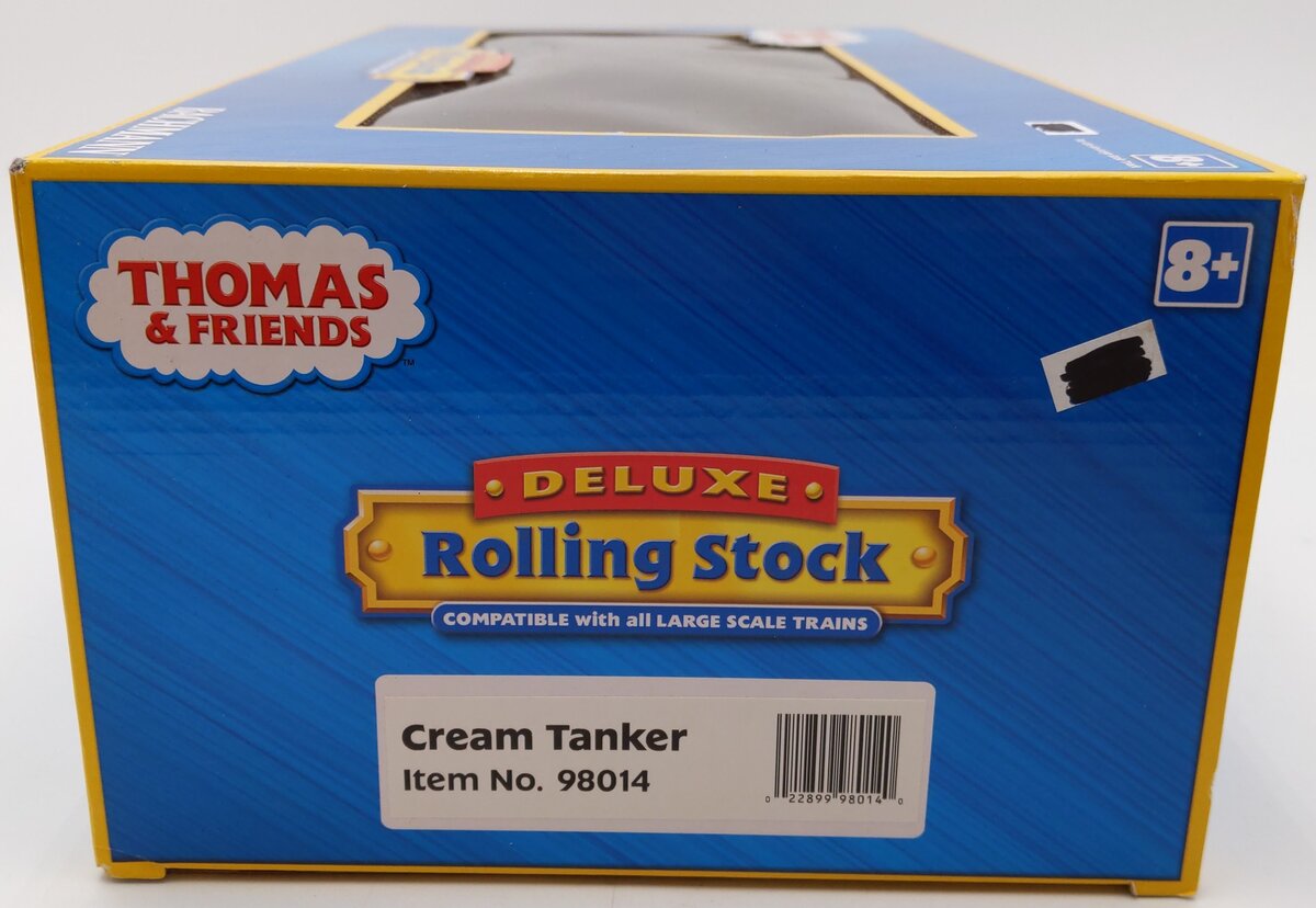 Bachmann 98014 G Scale Thomas & Friends Cream Tanker LN/Box