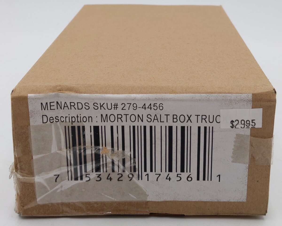 Menards 279-4456 O Scale Diecast Morton Salt Box Truck LN/Box