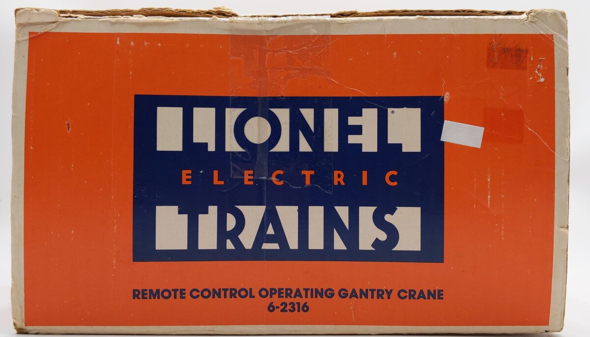 Lionel 6-2316 O Norfolk & Western Operating Gantry Crane EX/Box