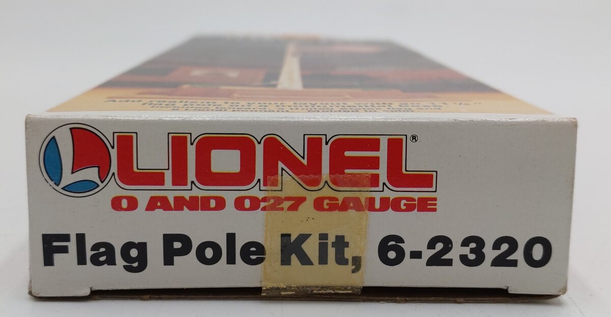 Lionel 6-2320 O / O27 Scale Flag Pole Kit EX/Box