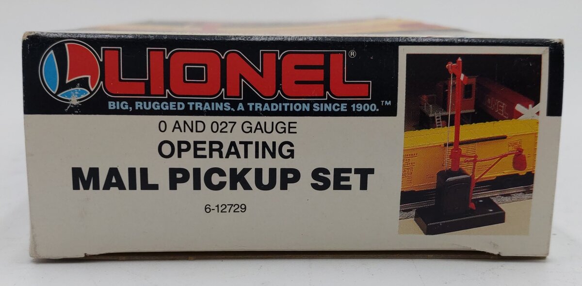Lionel 6-12729 O Gauge Operating Mail Pickup Set EX/Box