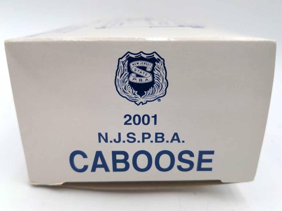 Taylor Made Trucks O 2001 New Jersey State Policemen's B. A. Caboose EX/Box