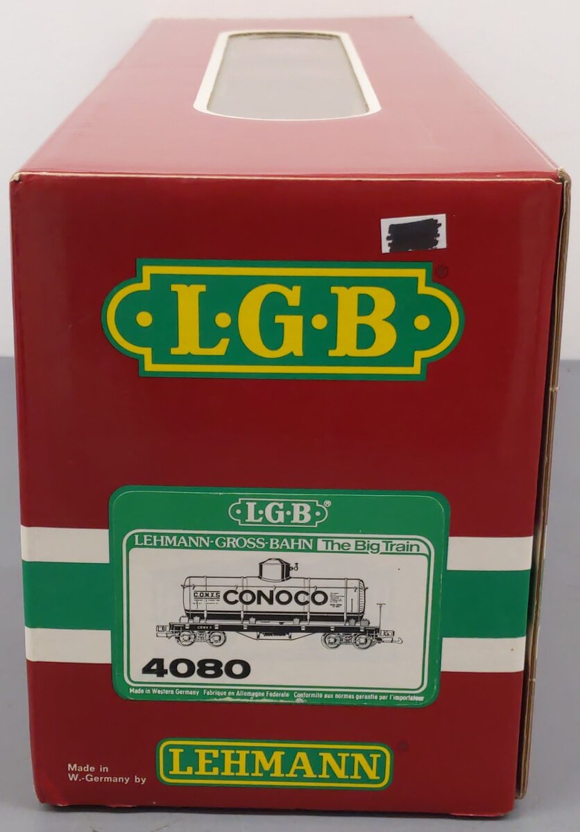 LGB 4080 G Scale Conoco Tank Car EX/Box