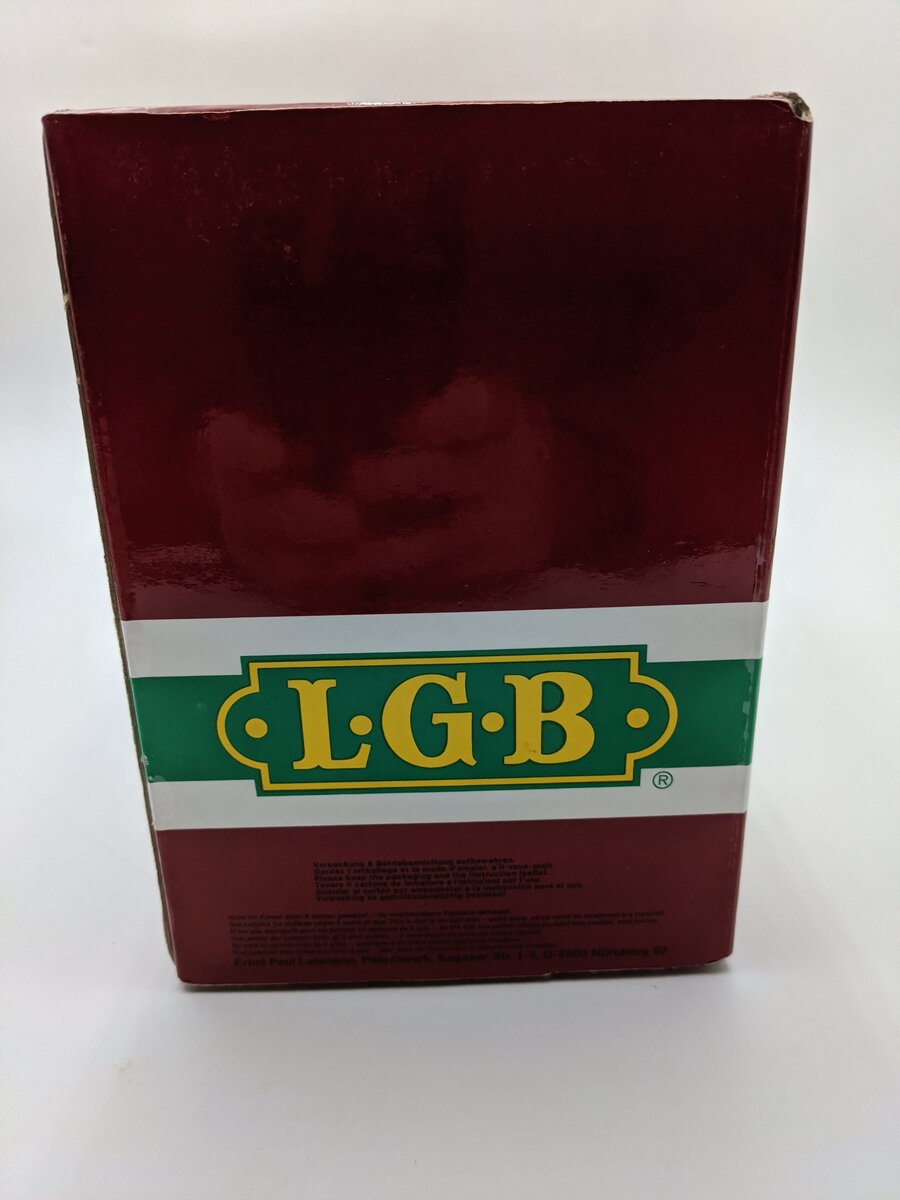 LGB 42850 G White Pass Flatcar w/Container EX/Box