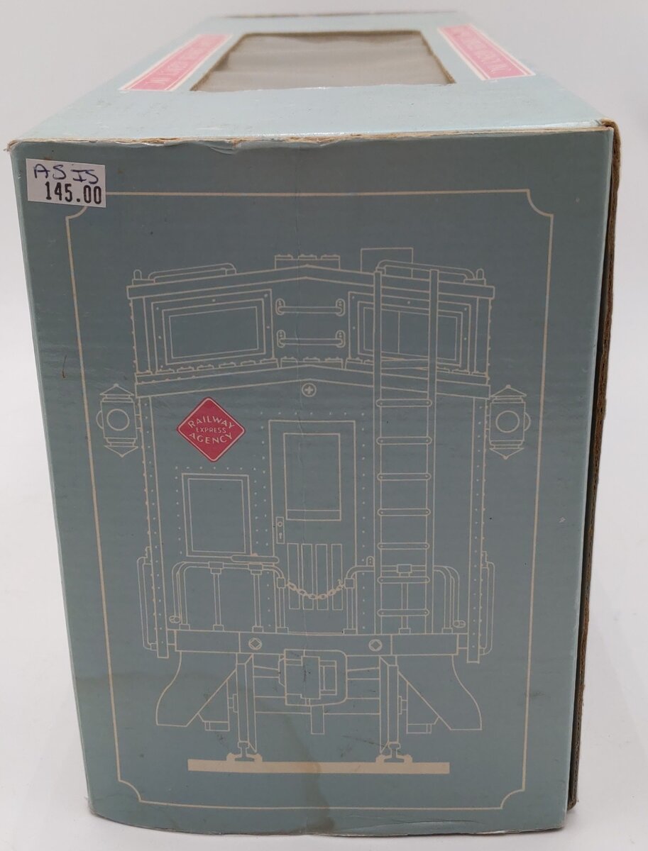 REA REA-42103 G Scale Denver & Rio Grande Western Caboose (Metal Wheels) LN/Box