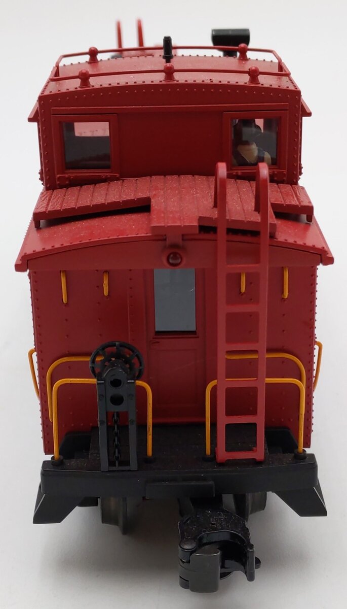 MTH 30-77052 O Gauge Norfolk & Western RailKing Offset Steel Caboose Car #518527 EX