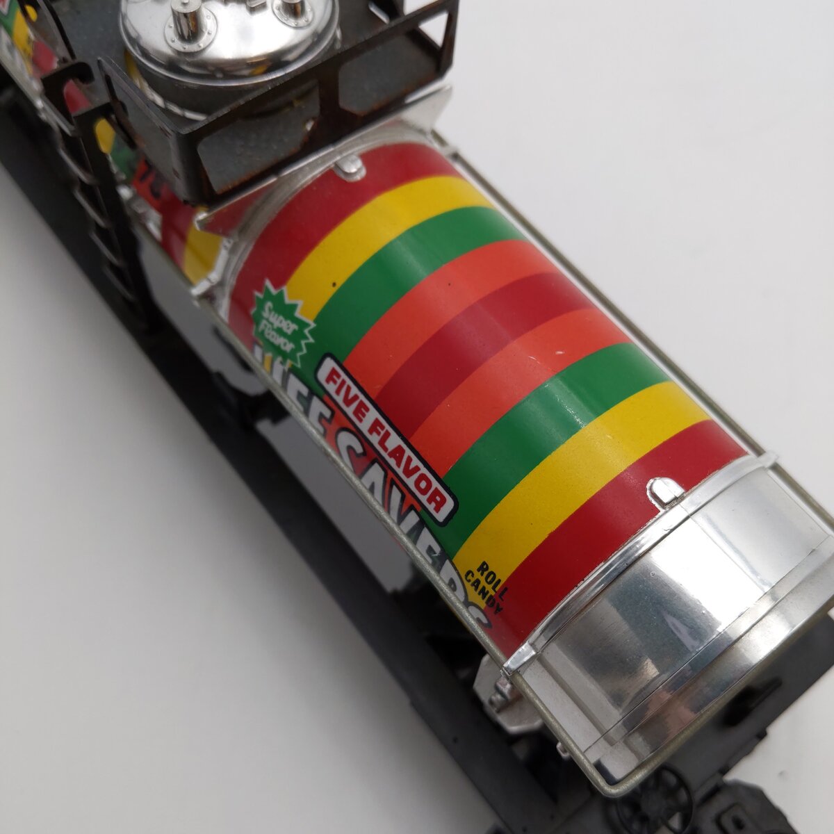 Lionel 6-9278 O Gauge Lifesavers Chrome Plated Single Dome Tank Car EX