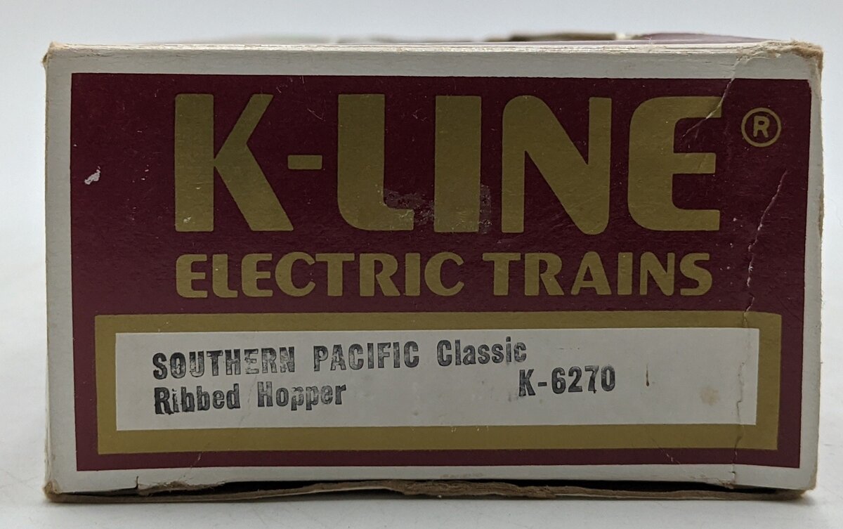 K-Line K6270 O Gauge Southern Pacific Classic 2-Bay Hopper VG/Box