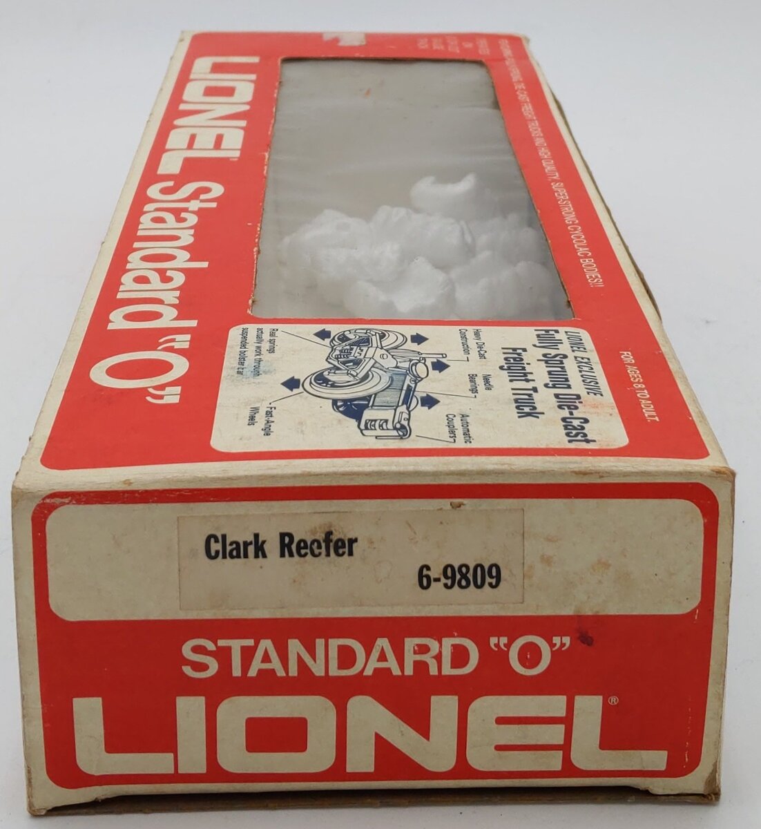 Lionel 6-9809 O Gauge Clark Reefer Car #9809 LN/Box