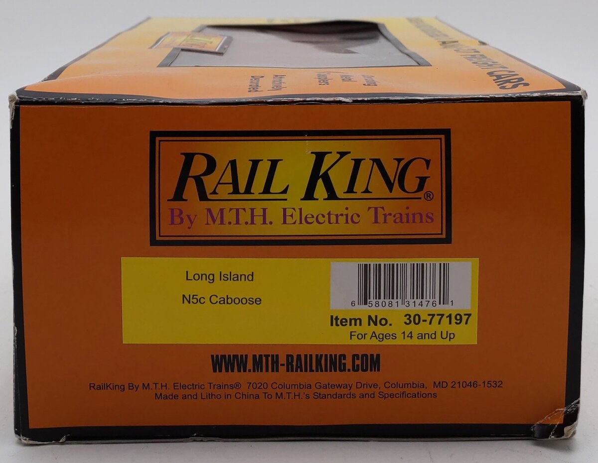 MTH 30-77197 O Scale Long Island Caboose EX/Box