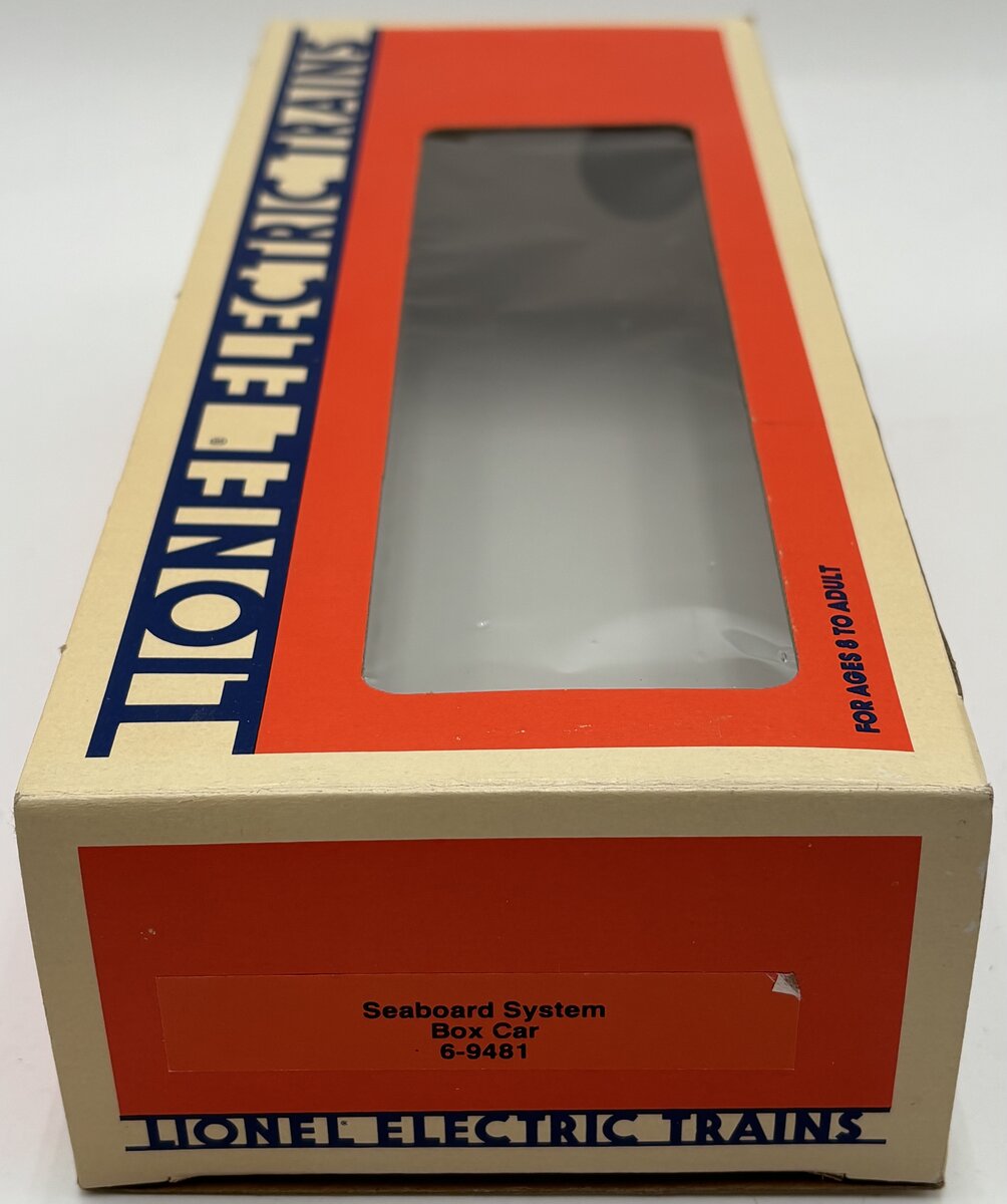 Lionel 6-9481 O Gauge Seaboard System Boxcar EX/Box