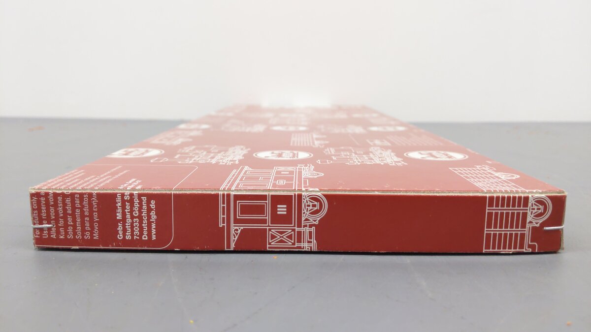 LGB 16050 G 22.5° R3 Right Hand Electric Curved Switch Turnout EX/Box