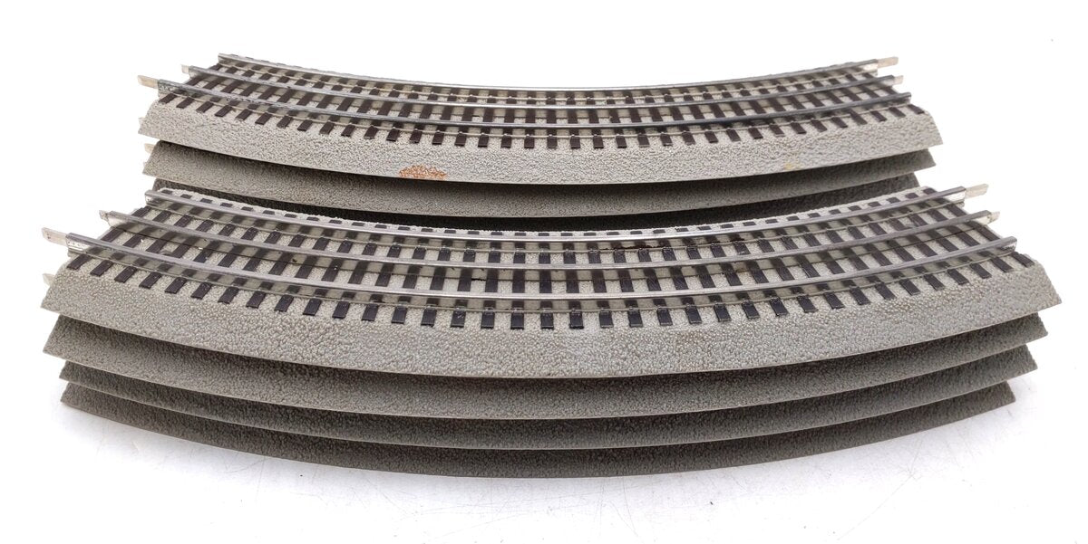 Lionel 6-12015 O FasTrack O36 45-Degree Curved Track (8) EX