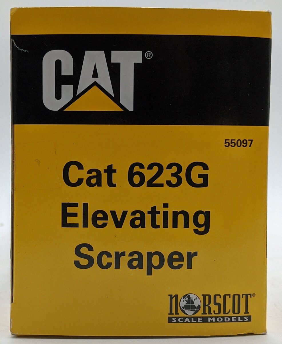 Norscot 55097 1:50 Diecast Caterpillar 623G Elevating Scraper LN/Box