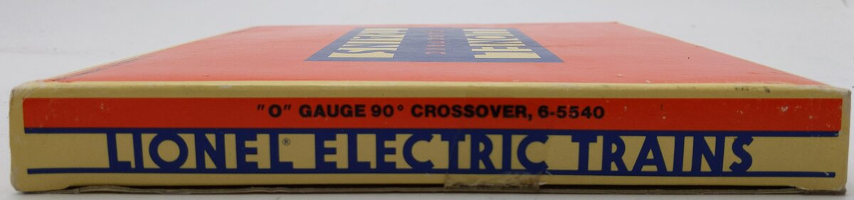 Lionel 6-5540 O Gauge 90 Degree Crossover LN/Box