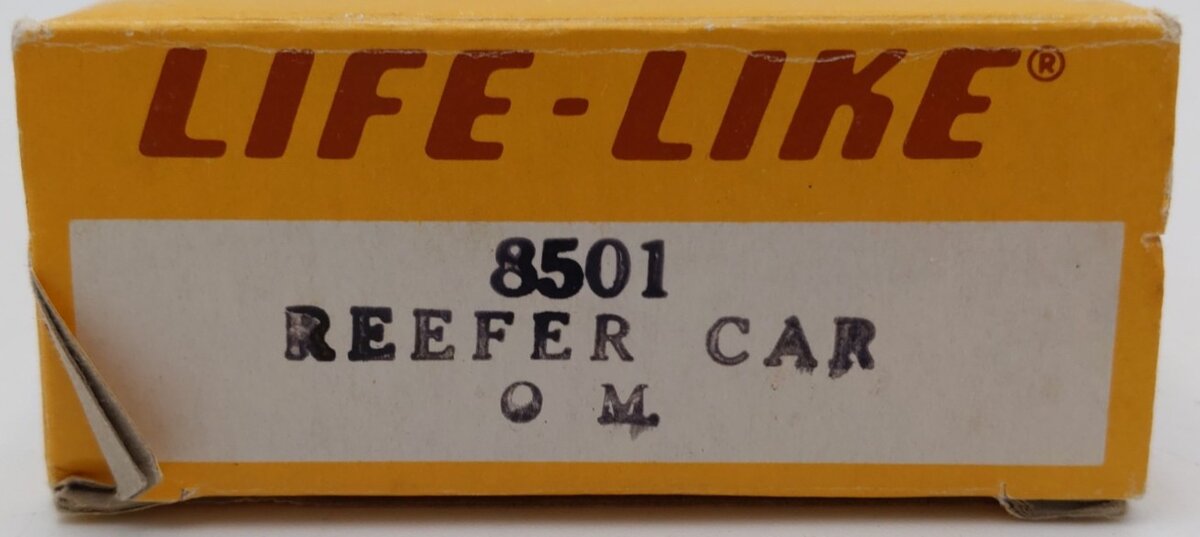 Life Like 8501 HO Scale URTX Oscar Mayer Refrigerator Car #5376 EX/Box