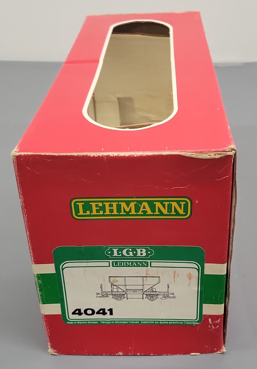 LGB 4041 G Scale Red OEG Ballast Car #1200 VG/Box