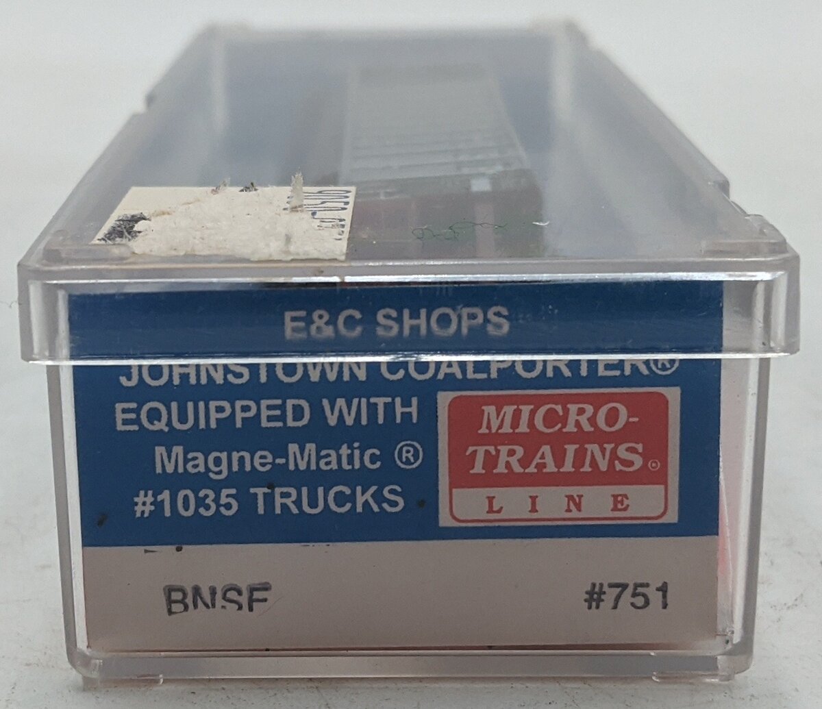 E&C Shops 751 N Scale Burlington Northern Santa Fe Coalporter Hopper #668228 LN/Box