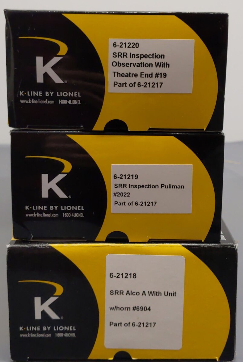 K-Line 6-21217 O Southern Executive Train Set LN/Box