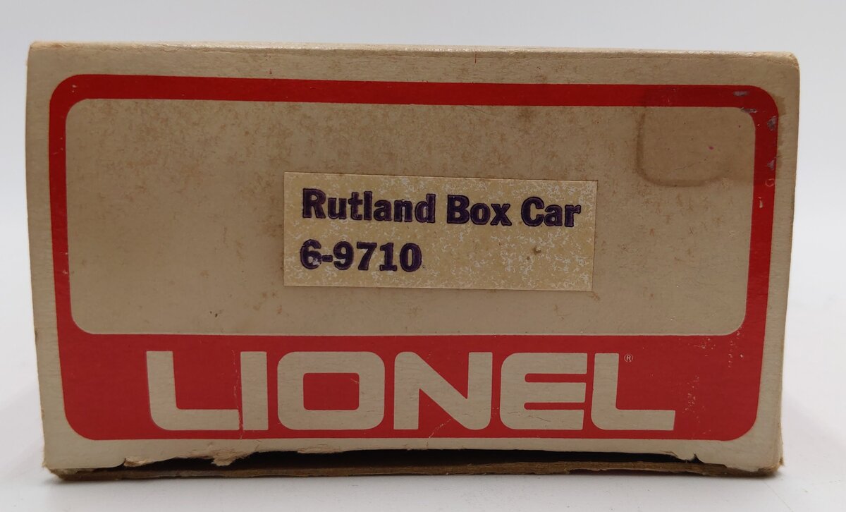 Lionel 6-9710 O Gauge Rutland Boxcar EX/Box