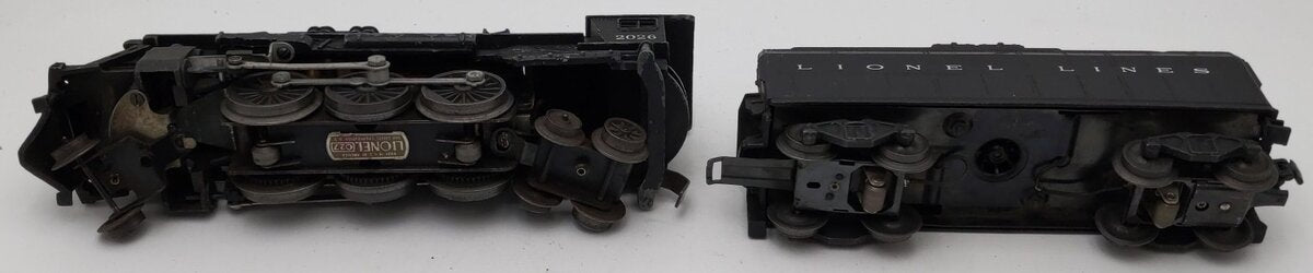 Lionel 2026 Vintage O 2-6-4 Diecast Steam Locomotive & 6026W Tender