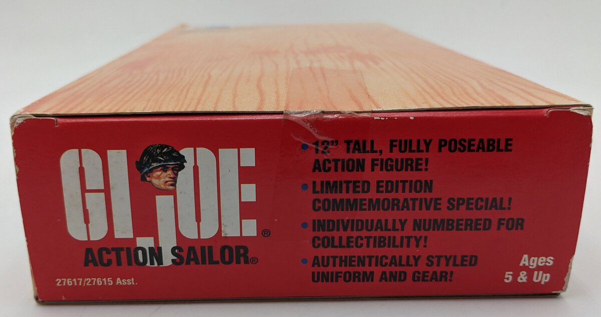 Hasbro GI Joe WWII 50th Anniversary Action Sailor 12" American Figure LN/Box