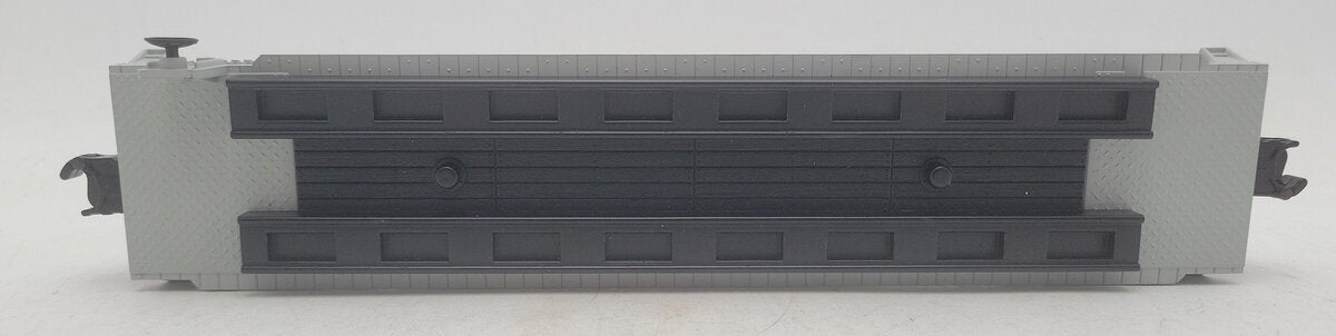 MTH 30-76695 O Gauge Norfolk & Western Flat Car w/ 8-Wheel Set #590520 EX