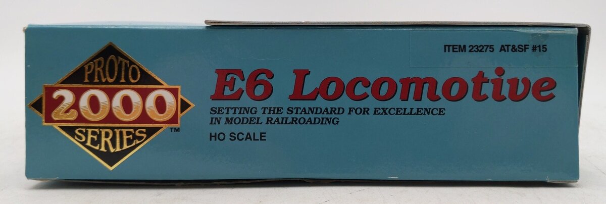 Proto 2000 23275 HO AT&SF EMD E6 Diesel Locomotive Powered A Unit #15 LN/Box