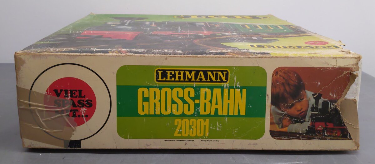 LGB 20301 MF G Gauge Steam Passenger Train Set/Box