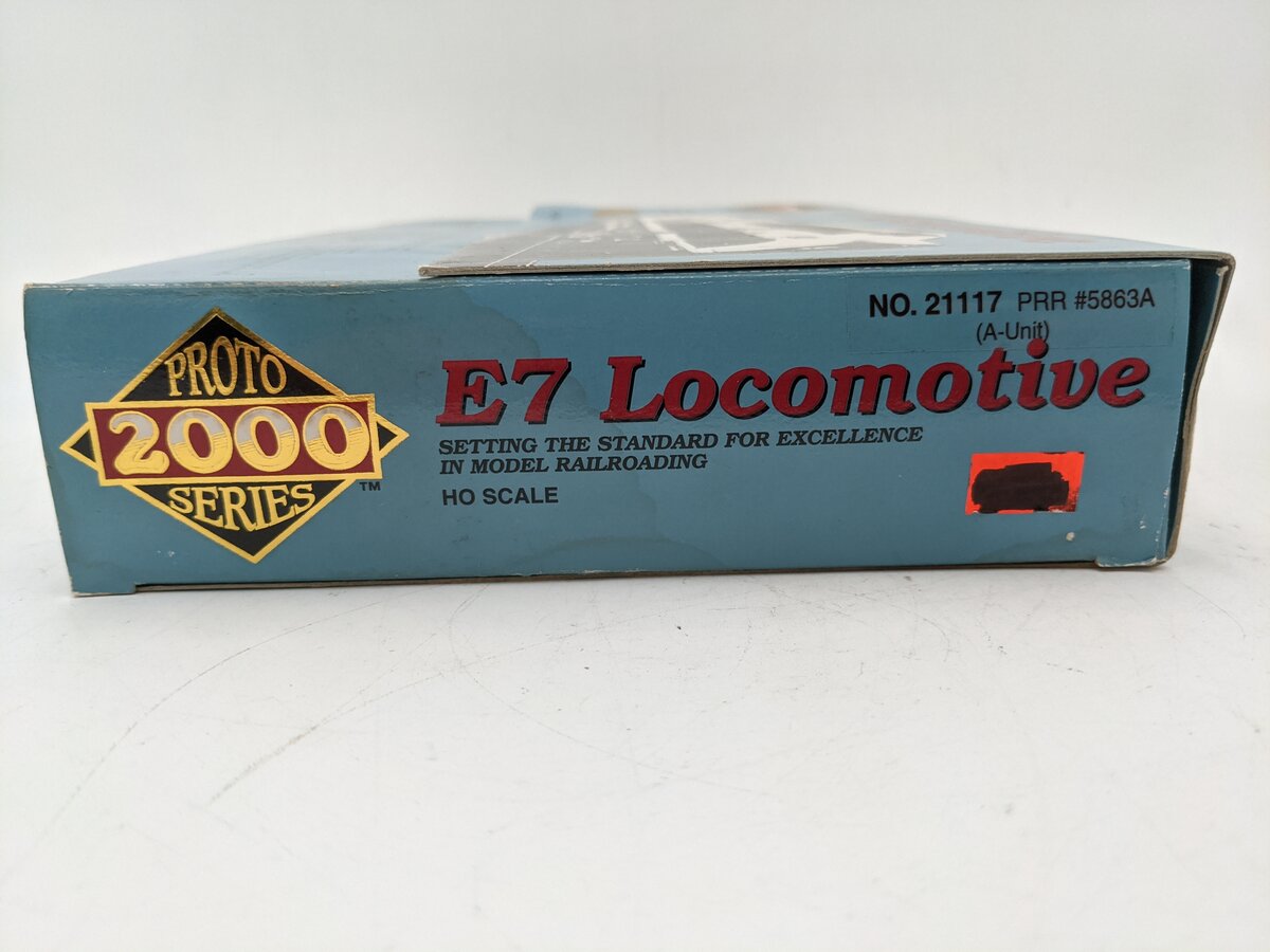 Proto 2000 21117 HO PRR EMD E-7A Diesel Locomotive #5863A (A-Unit) EX/Box