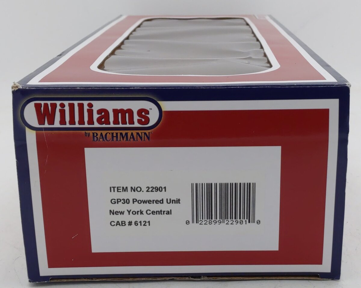 Williams 22901 O New York Central GP30 Diesel Locomotive #6121 EX/Box