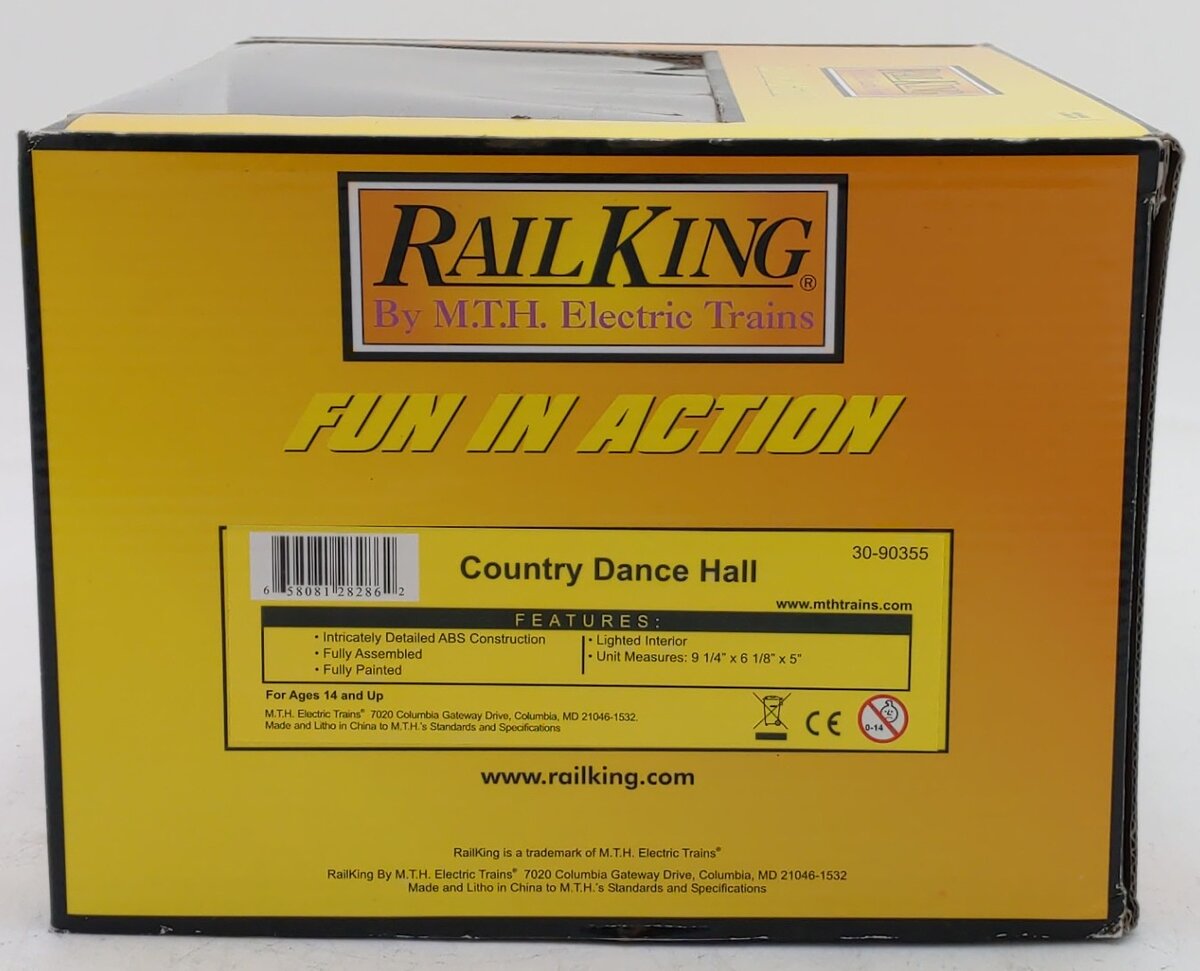 MTH 30-90355 O Gauge Country Dance Hall LN/Box