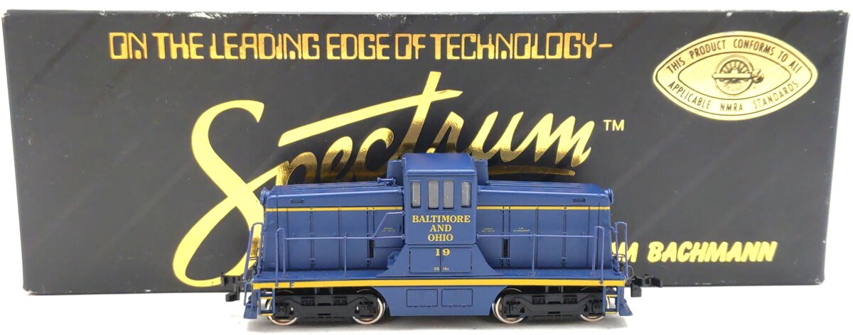 メル38362ページ Bachmann 41-0802-12 HO Scale B&O GE 44 Ton Diesel Switcher #19 LN