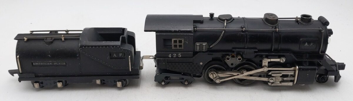 American Flyer 425 Vintage O Prewar Diecast 2-6-4 Steam Locomotive VG