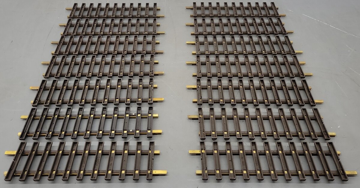 LGB 1000 G Scale 12 Inch Straight Track Sections (14) VG