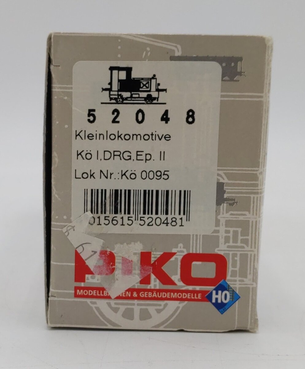 Piko 52048 Ho Scale shunting dIesel locomotive Kö 0095 LN/Box