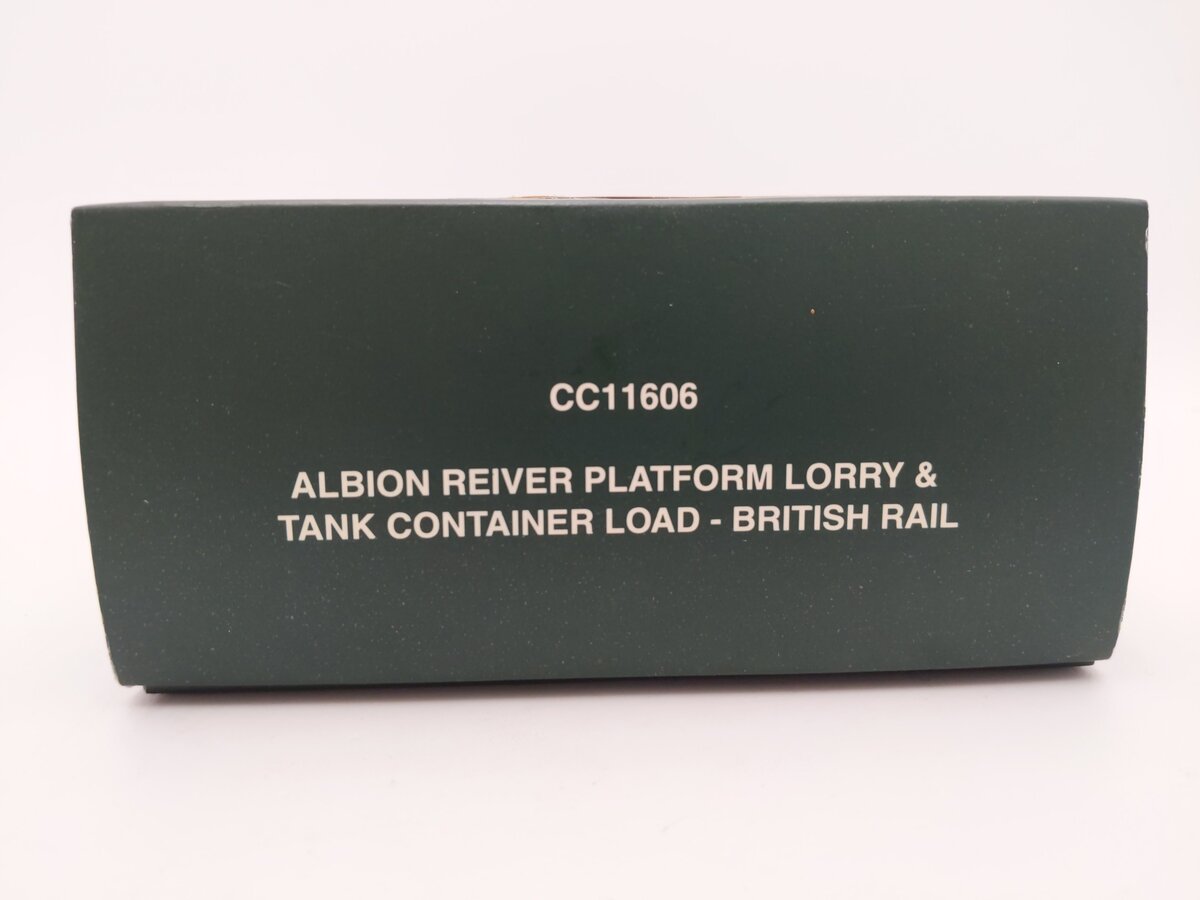 Corgi CC11606 1:50 Albion Reiver Platform Lorry & Tank Container Load - British EX/Box
