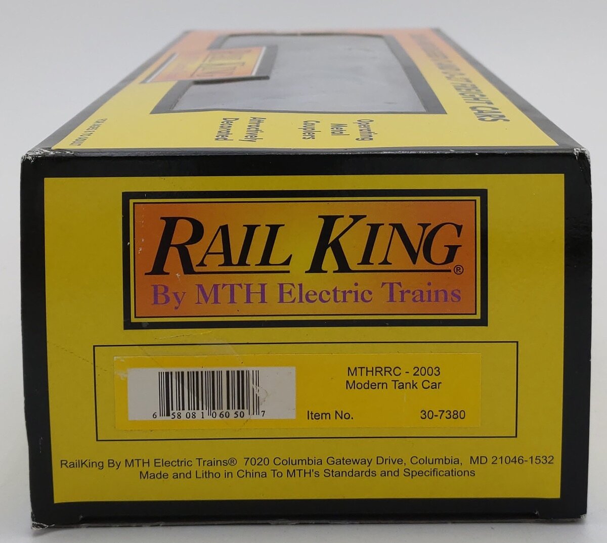 MTH 30-7380 O Gauge MTH RRC 2003 Single Dome Tank Car LN/Box