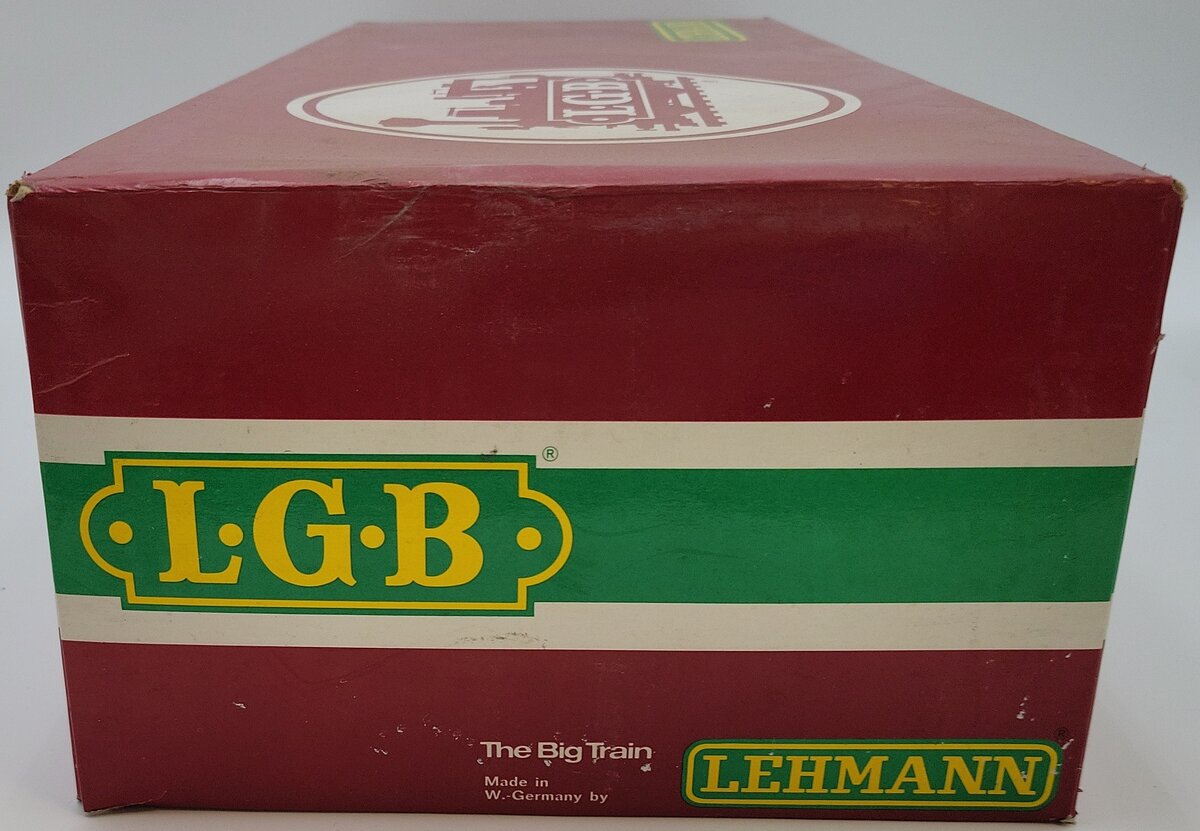 LGB 2017D G Gauge Green 0-4-0 Steam Locomotive with Motorized Tender EX/Box
