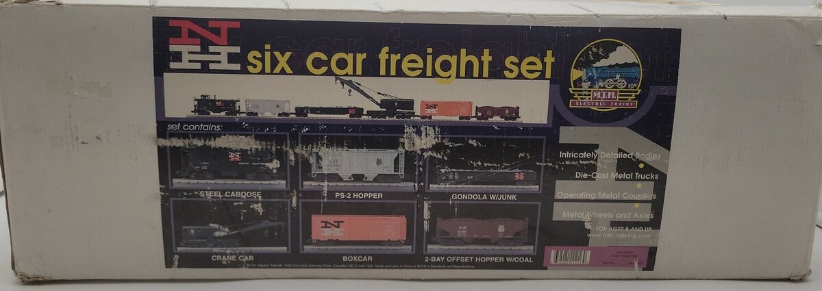 MTH 20-90020 O Gauge New Haven Premier Freight Car Set (Set of 6) EX/Box