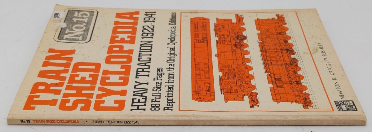 Train Shed Cyclopedia No.15 Paperback Book By Newton K. Gregg VG