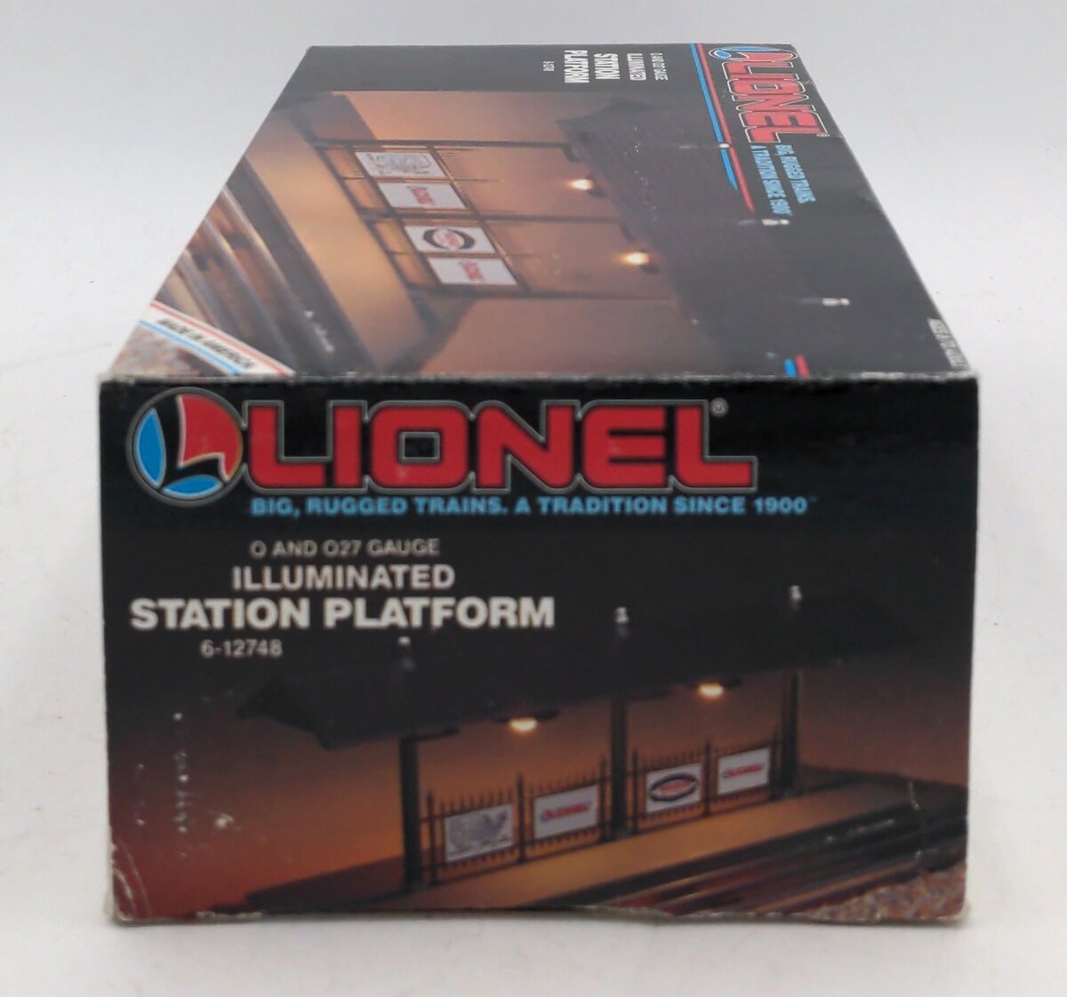 Lionel 6-12748 O/027 Illuminated Station Platform EX/Box