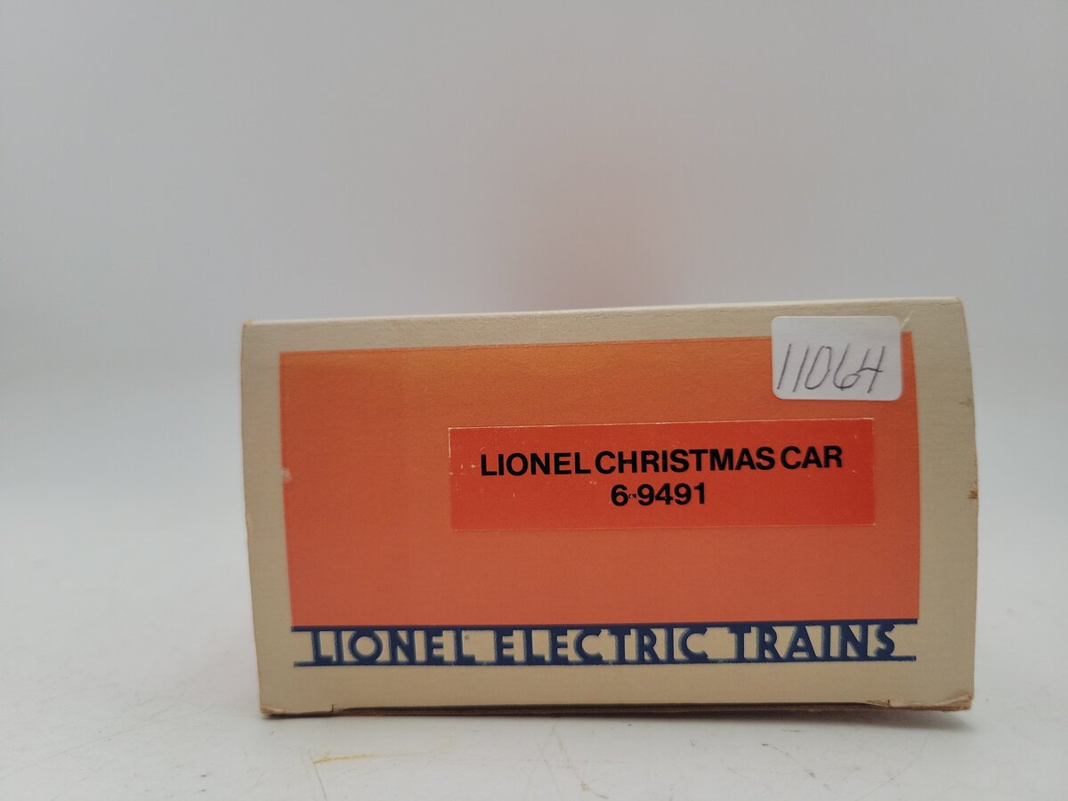 Lionel 6-9491 O Gauge 1986 Christmas Boxcar EX/Box